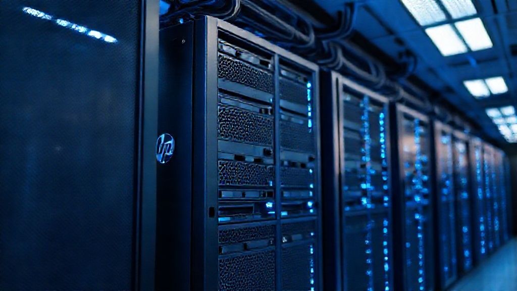 رک سرور اچ پی در دیتاسنتر برای مجازیسازی